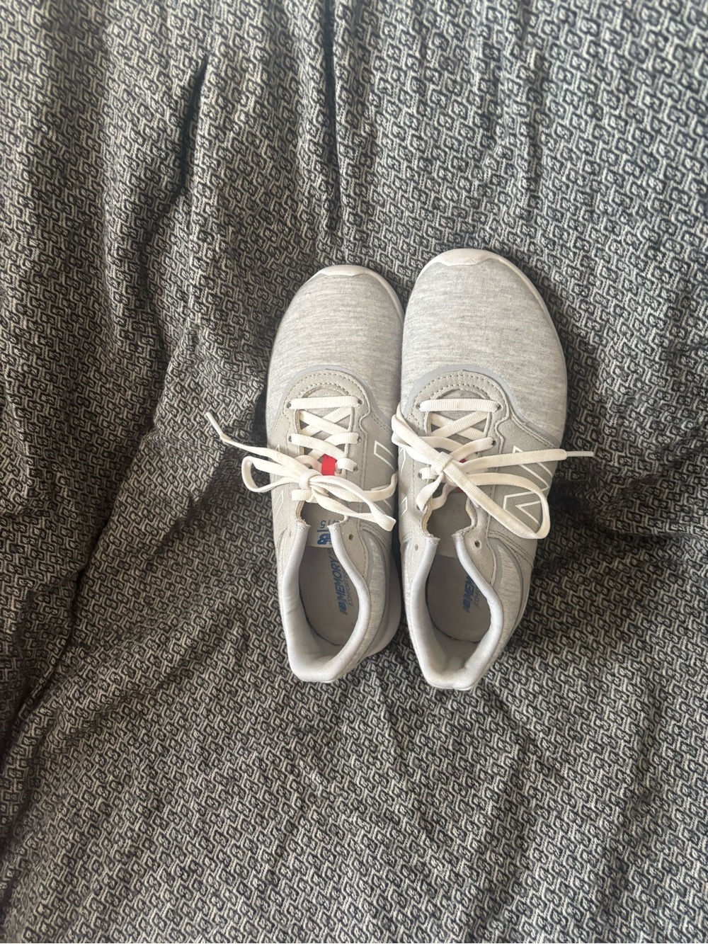 New Balance Cush+ Light Gray Athletic Sneakers